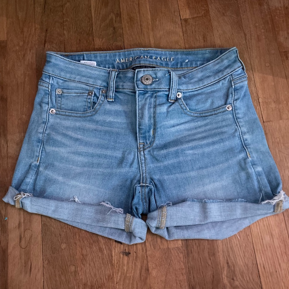 American eagle jean shorts